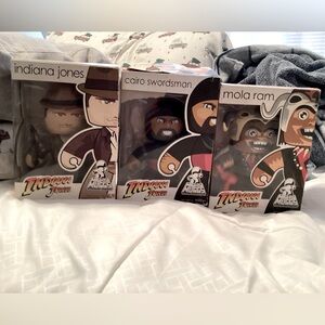 INDIANA JONES SET 3 MIGHTY MUGS PREOWNED GOOD CONDITION PRICED TO SELL